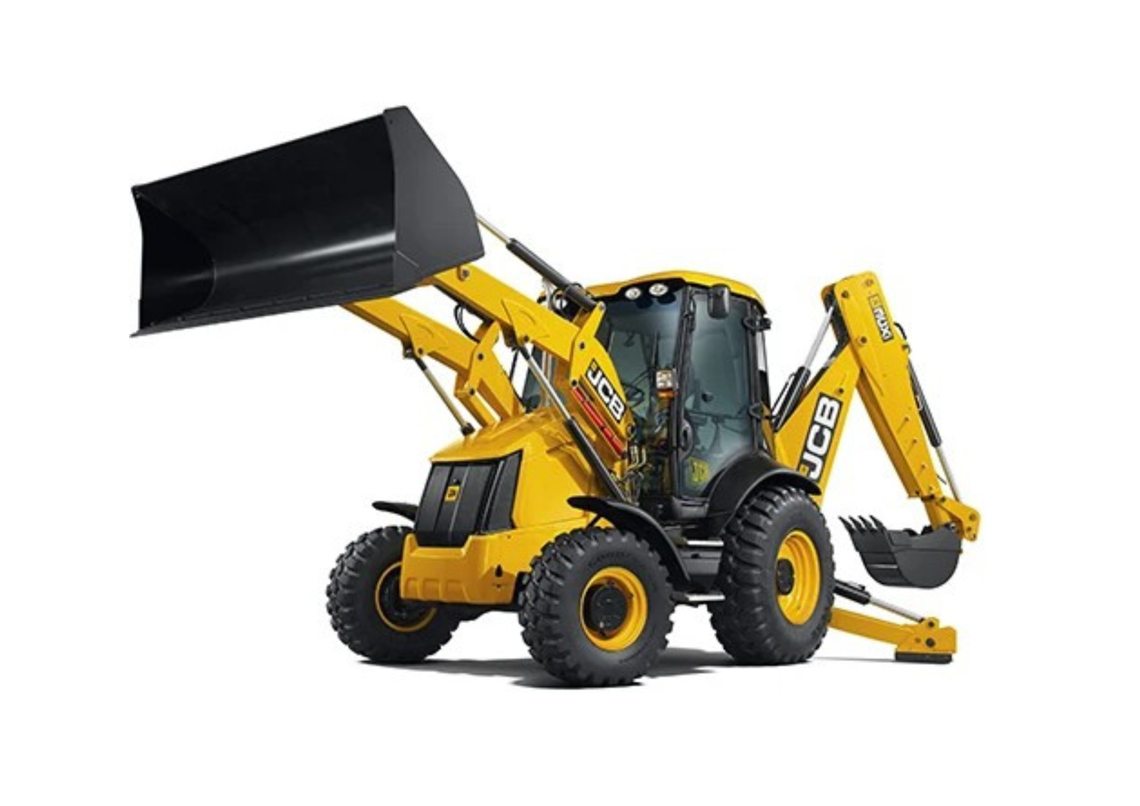 Retroexcavadora en operación minera